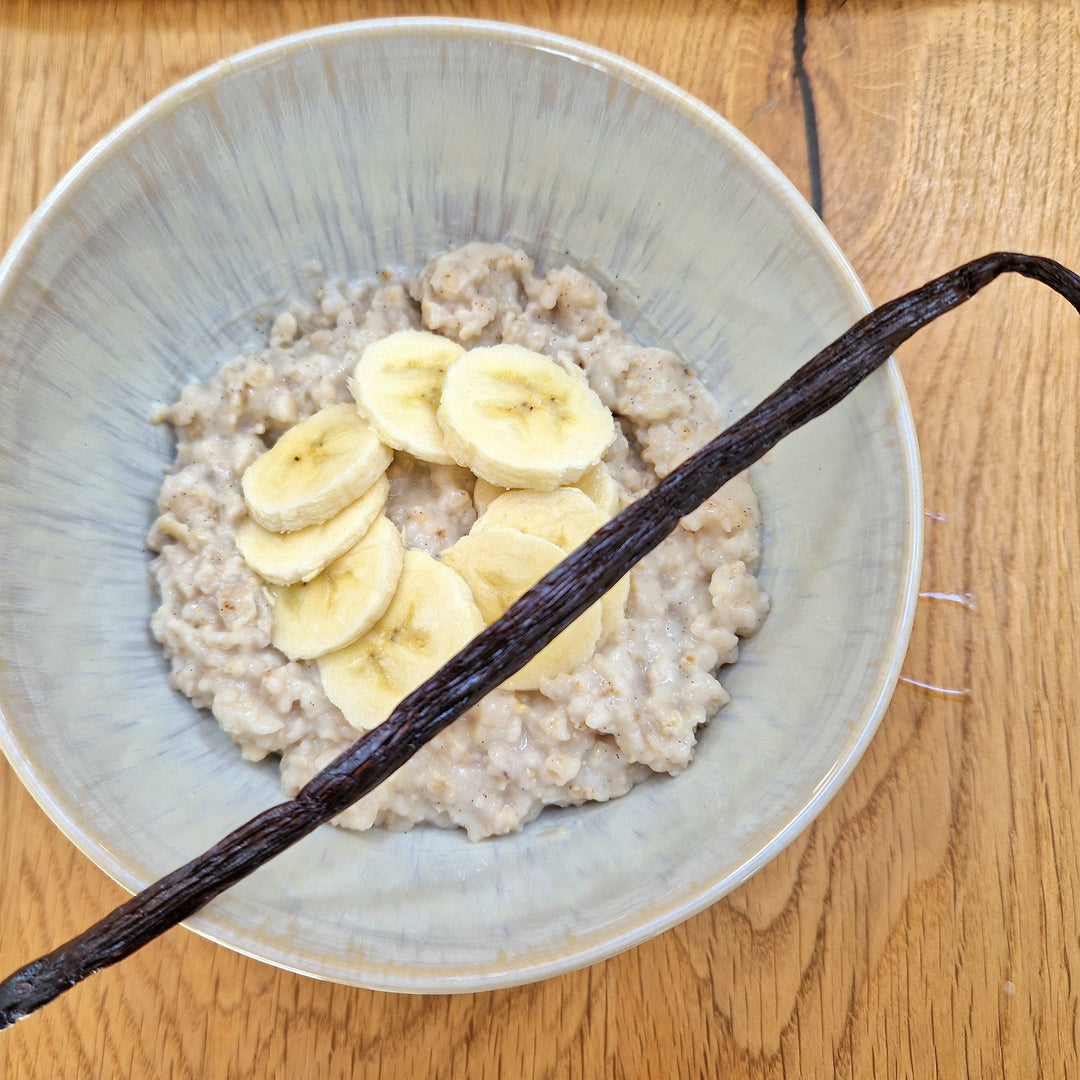 Vanillehaferbrei mit Banane