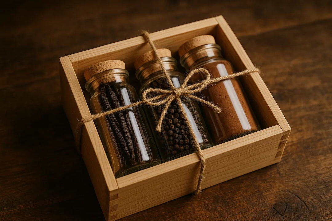 Edles Gewürz Geschenkset mit Vanille und Pfeffer aus Madagaskar