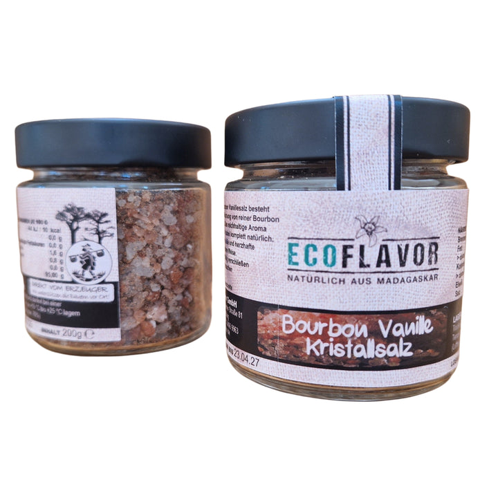 Bourbon Vanille Kristallsalz