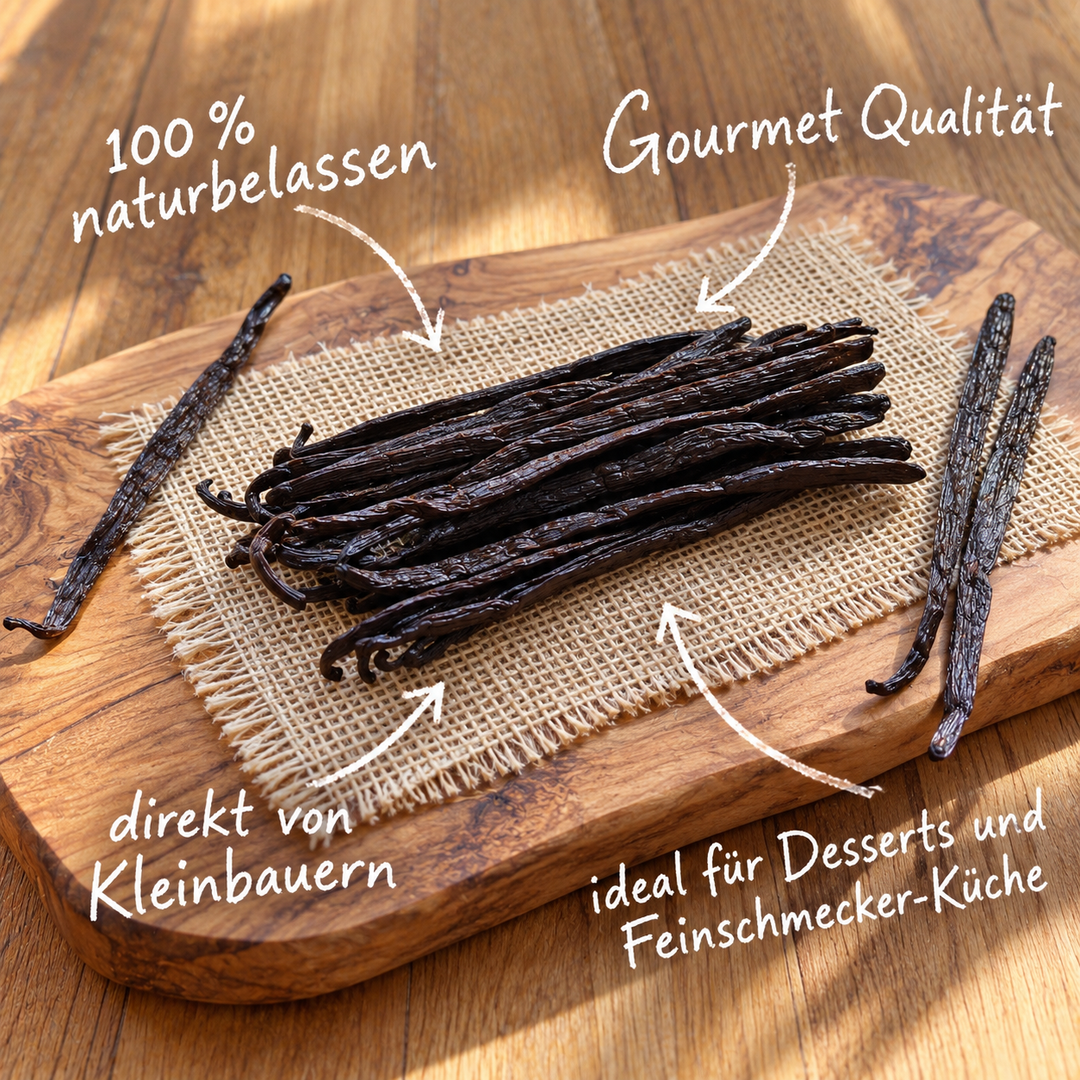 Gourmet Bourbon Vanilleschoten 17 - 19 cm