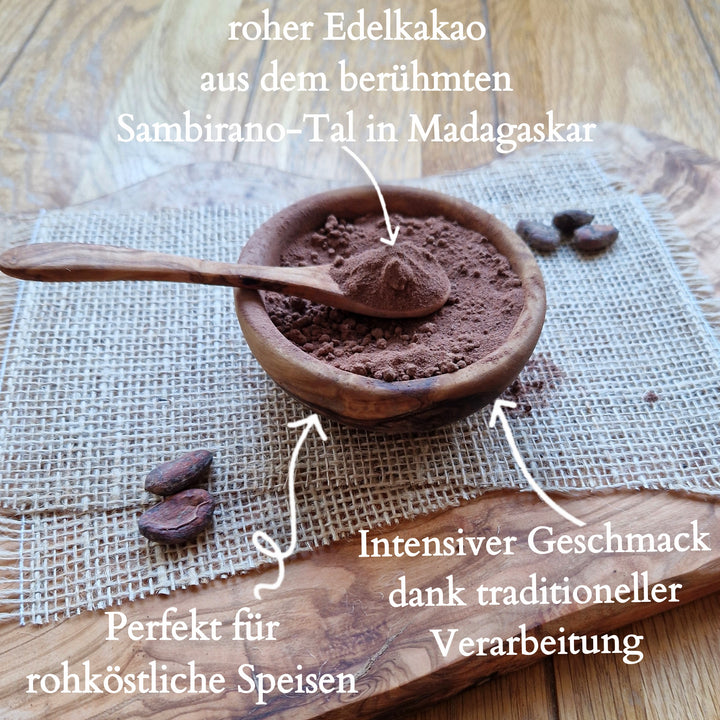 Edelkakaopulver (roh) Madagaskar